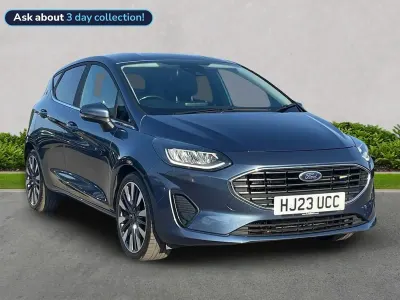 Used Ford Fiesta Titanium X 2023 Blue Hatchback