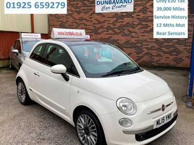 used Fiat 500 1.2 Lounge 3dr [Start Stop]