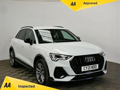 Begagnad Audi Q3 Black Edition 150 HK (110 kW) 2021 Vit SUV