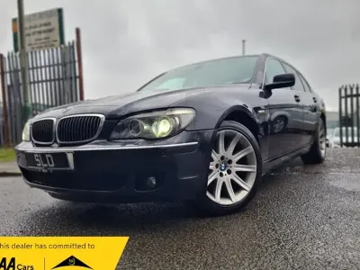 Used BMW 730 Comfort Edition 2007 Black Sedan
