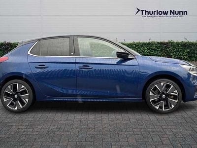 Used Vauxhall Corsa-e Elite 100 kW (136 HP) 2021 Blue Hatchback