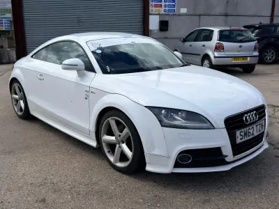 Used Audi TT S-Line 160 HP (117 kW) 2012 White Coupe