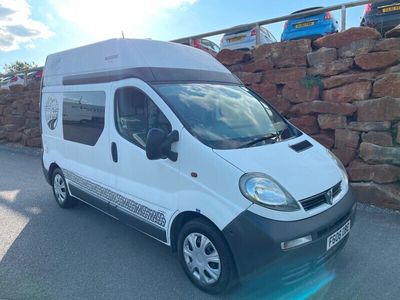 used Vauxhall Vivaro 1.9Di EXTRA HIGH ROOF CAMPER MOTORHOME DAY VAN LOVELY BUILD DRIVES WELL