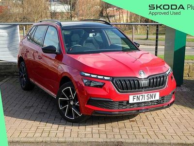 Used Skoda Kamiq Monte Carlo 108 HP (79 kW) 2021 Red SUV
