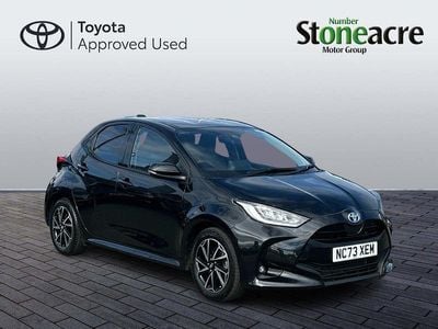 Black Used 2023 Toyota Yaris Hybrid Design Hatchback | £17,000 (Good price)