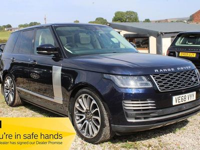 Blue Used 2018 Land Rover Range Rover Autobiography SUV | £37,950 (Expensive)