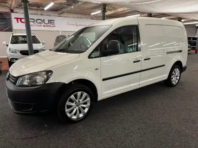 Used VW Caddy Maxi 102 HP (75 kW) 2012 White MPV