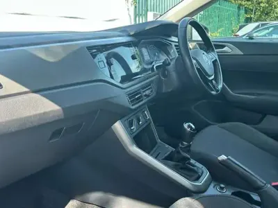 Used VW Polo SE 95 HP (69 kW) 2019 Limestone grey metallic  Hatchback