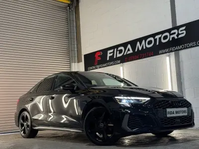 Used Audi A3 S-Line 110 HP (80 kW) 2023 Black Sedan