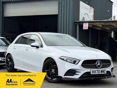 Used Mercedes A180 Executive 136 HP (100 kW) 2020 White Hatchback