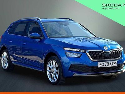 Used Skoda Kamiq SE L 150 HP (110 kW) 2020 Blue SUV