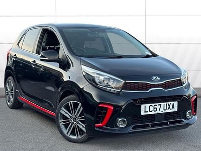 Used Kia Picanto GT-Line 67 HP (49 kW) 2018 Black Hatchback