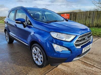 Blue Used 2019 Ford Ecosport Titanium SUV | £9,450 (Good price)