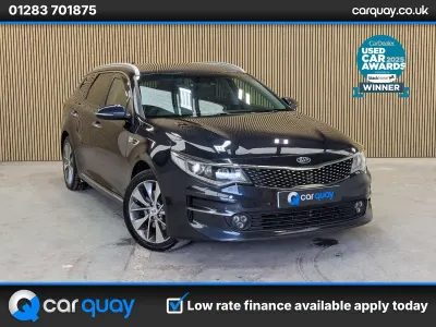 Used Kia Optima 141 HP (103 kW) 2017 Blue Estate