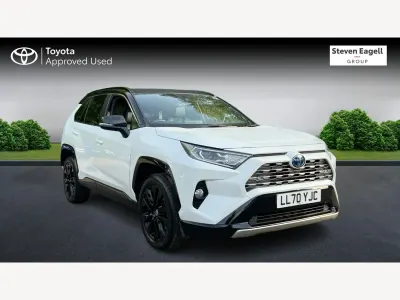 Begagnad Toyota RAV4 218 HK (160 kW) 2021 Vit SUV