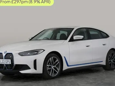 Used BMW i4 Sport Line 250 kW (340 HP) 2022 White Sedan