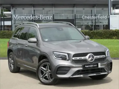 Second-hand Mercedes GLB200 AMG Line Premium Plus 161 CP (118 kW) 2022 Gri SUV