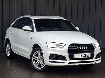 Used Audi Q3 S-Line 150 HP (110 kW) 2018 White SUV
