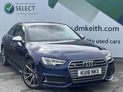 Used Audi S4 Design 354 HP (260 kW) 2018 Blue Sedan