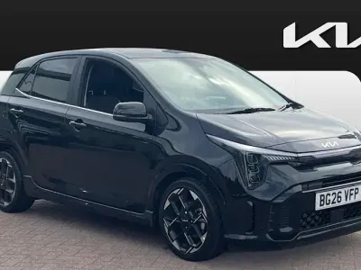 Used Kia Picanto GT-Line S 69 HP (50 kW) 2026 Black Hatchback