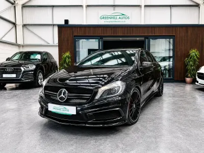 Used Mercedes A45 AMG AMG 360 HP (264 kW) 2013 Black Hatchback
