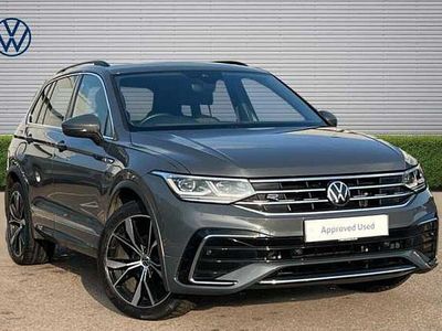 Used VW Tiguan R-line 150 HP (110 kW) 2022 Dolphin grey metallic SUV