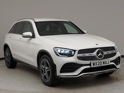 White Used 2020 Mercedes GLC220 AMG line SUV | £25,498 (Fair price)