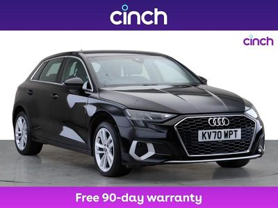 Black Used 2020 Audi A3 Comfort Hatchback | £14,989 (Fair price)