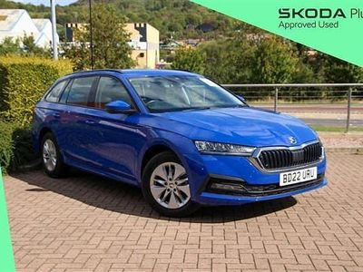 Energy blue Used 2022 Skoda Octavia SE Technology Estate | £16,510 (Fair price)