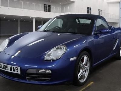 Used Porsche Boxster 2007 Blue Cabriolet
