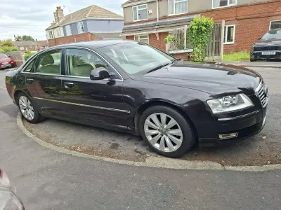 Used Audi A8 Comfort 233 HP (171 kW) 2008 Black Sedan