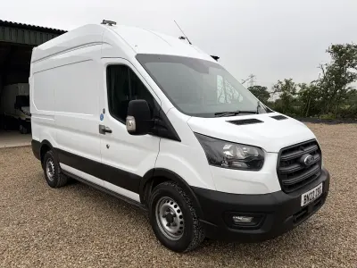 Used Ford Transit 130 HP (95 kW) 2022 White Van