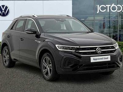 Black Used 2022 VW T-Roc R-line SUV | £21,467 (Fair price)