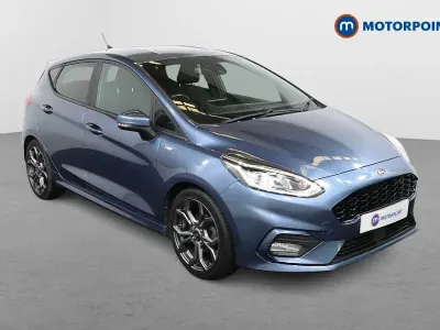 Used Ford Fiesta ST-Line 95 HP (69 kW) 2020 Blue Hatchback