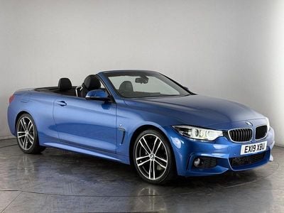Blue Used 2019 BMW 420 M Sport Cabriolet | £19,600 (Fair price)