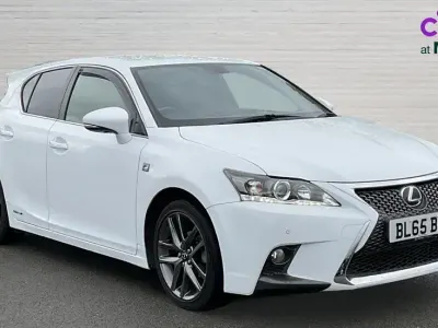 Used Lexus CT200h Sport Line 136 HP (100 kW) 2016 White