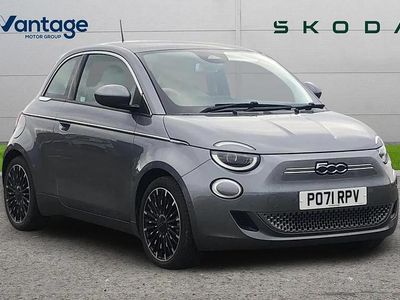 Grey Used 2021 Fiat 500e La Prima Hatchback | £14,290 (Fair price)
