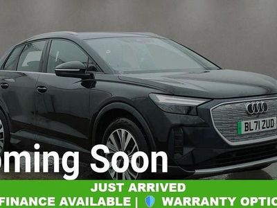 Used Audi Q4 e-tron Sport 150 kW (204 HP) 2022 Black SUV