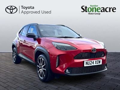 Used Toyota Yaris Hybrid Sport 2024 Red/black Hatchback
