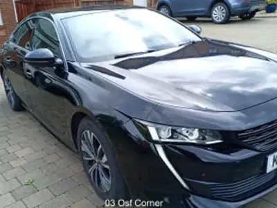 Käytetty Peugeot 508 Allure 225 HP (165 kW) 2020 Musta Viistoperä