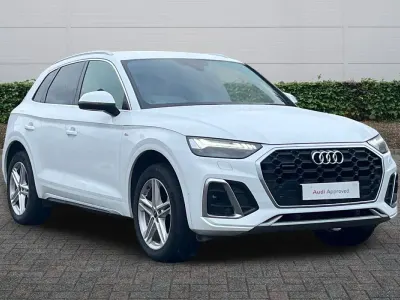 Used Audi Q5 S-Line 204 HP (150 kW) 2024 White SUV