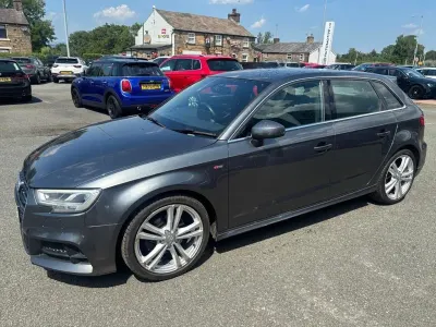 Used Audi A3 S-Line 2017 Grey Hatchback
