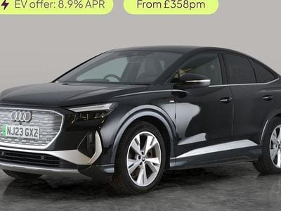 Used Audi Q4 Sportback e-tron S-Line 150 kW (204 HP) 2023 Black SUV