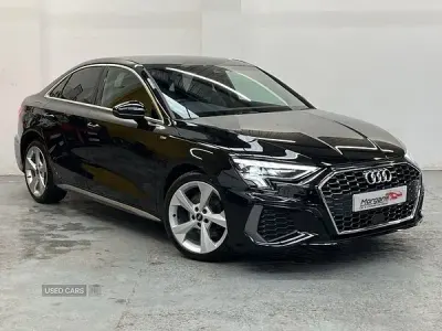 Usado Audi A3 S-Line 2022 Preto Sedan