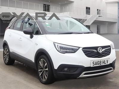 Used Vauxhall Crossland X Elite 130 HP (95 kW) 2018 White SUV