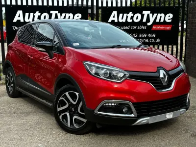 Used Renault Captur Signature 90 HP (66 kW) 2016 Red and black SUV