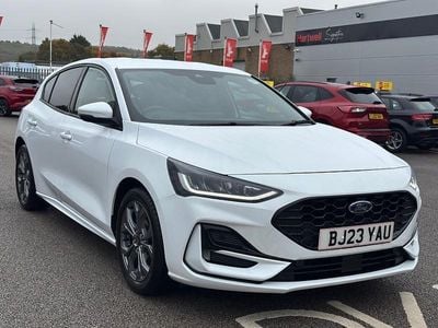 White Used 2023 Ford Focus ST-Line Hatchback | £15,699 (Fair price)