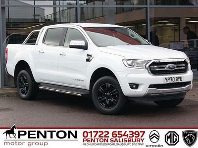 Used Ford Ranger Limited 2020 White Pickup