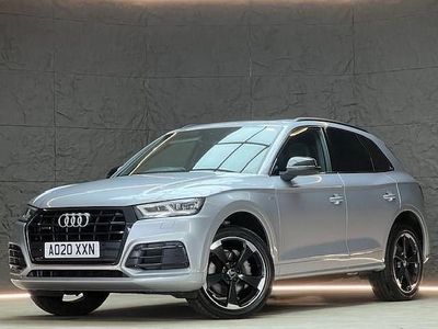 Used Audi Q5 Black Edition 190 HP (139 kW) 2020 Silver SUV