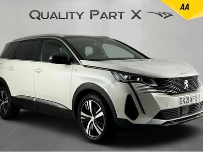 White Used 2021 Peugeot 5008 GTi Hatchback | £18,463 (Fair price)